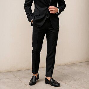 Salvatore Ferragamo Men's Black Loafers Sz 7.5